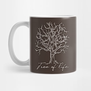 Tree of life (white version) Mug
